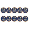 ahead - Teulon Golf & Country Club Ball Markers (BM4 TEVLON-NVY)