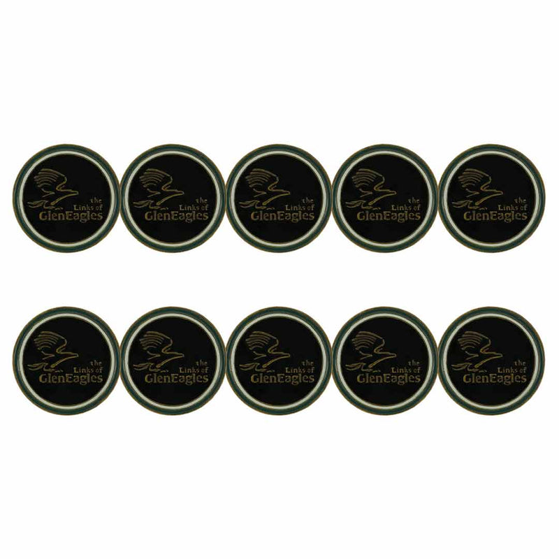 ahead - The Links of GlenEagles Golf Ball Markers (BM GLENEA-BLK)