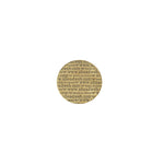 ahead - The Rock Golf Ball Markers (BM4 ROCKGO - BRASS)