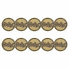 ahead - The Rock Golf Ball Markers (BM4 ROCKGO - BRASS)