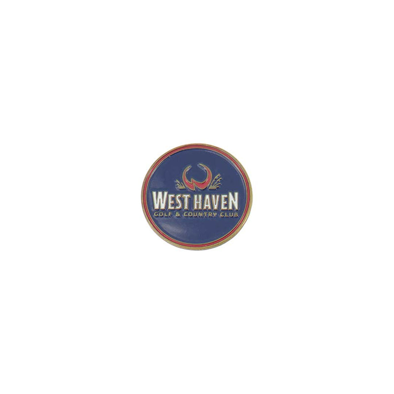 ahead - West Haven Golf & Country Club Ball Markers (BM4R WEST HAV - NVY)