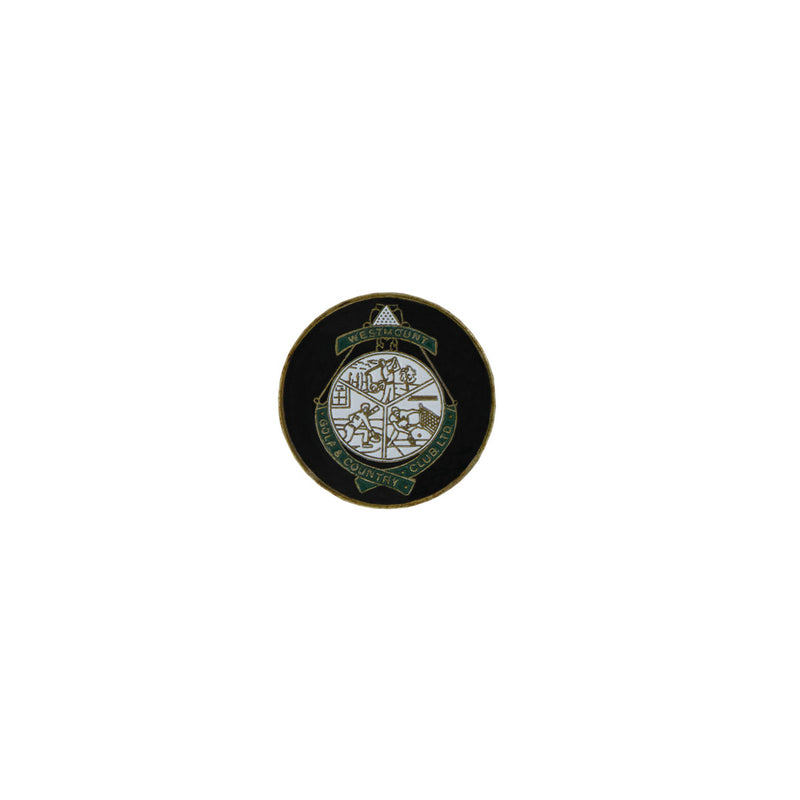 ahead - Westmount Golf & Country Club Ball Markers (BM4D WESTMOUNT - BLK)