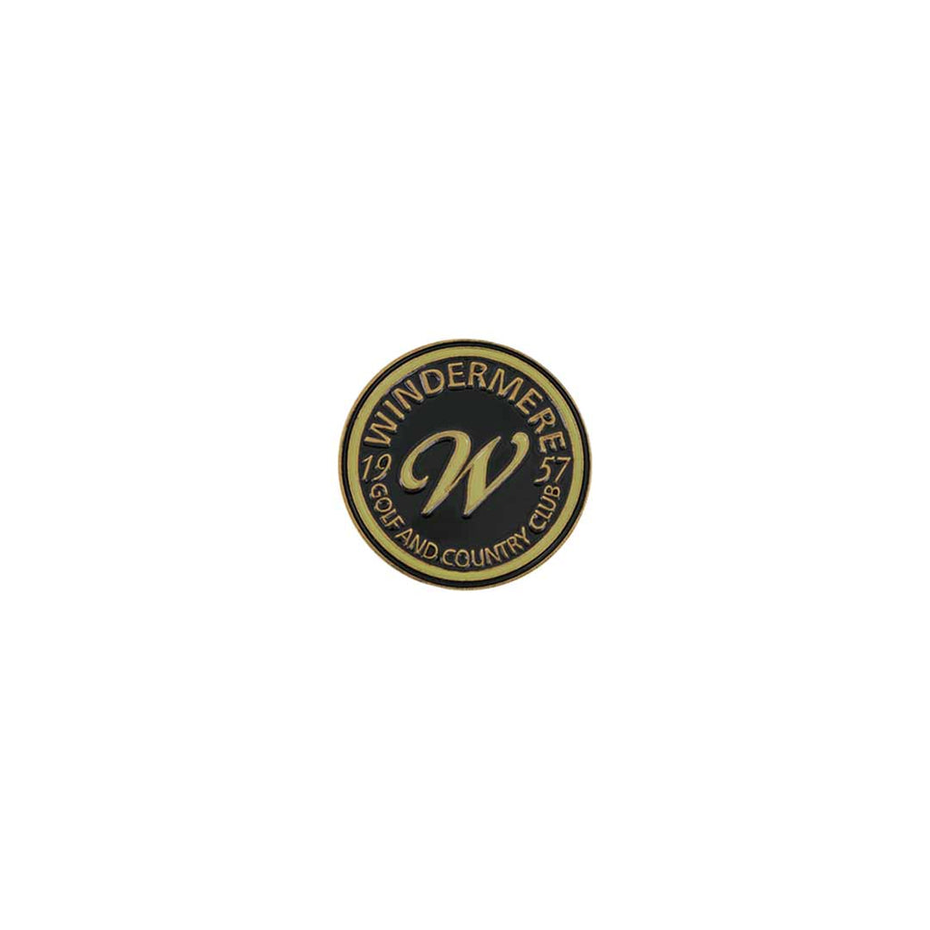 devant - Marqueurs de balle Windermere Golf &amp; Country Club (BM4 WINDE-BLK) 