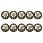 ahead - Windermere Golf & Country Club Ball Markers (BM4R WINDGC - BLKWHT)