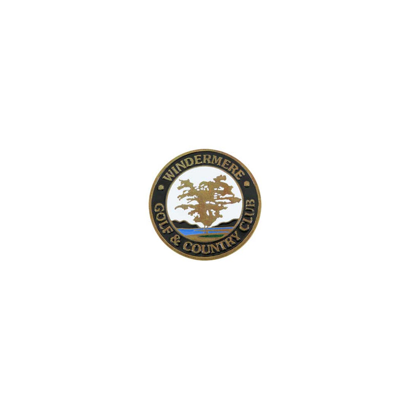 ahead - Windermere Golf & Country Club Ball Markers (BM4R WINDGC - BLKWHT)