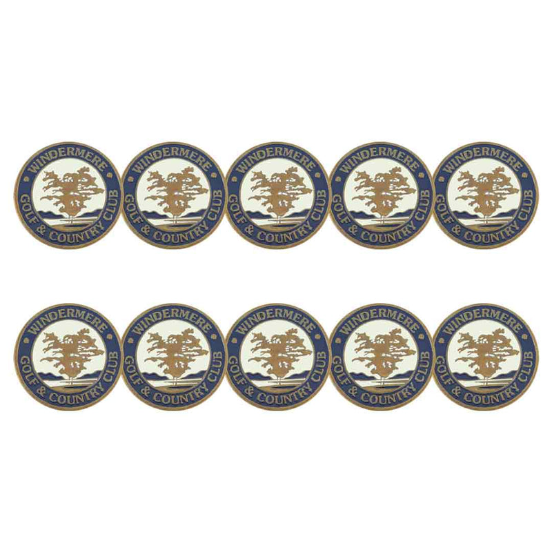 ahead - Windermere Golf & Country Club Ball Markers (BM4R WINDGC - NVYCRM)