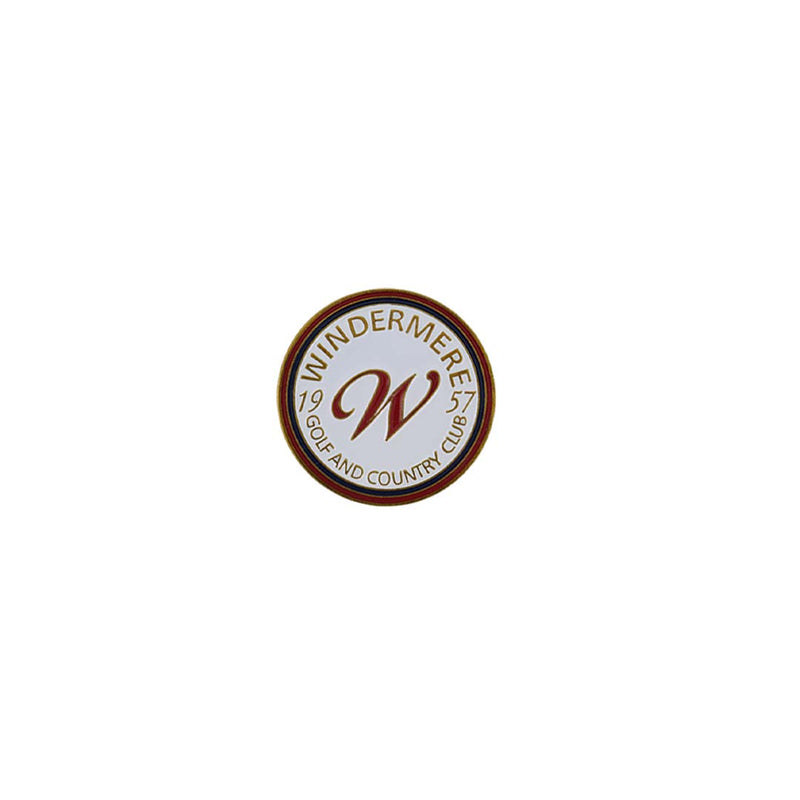 ahead - Windermere Golf & Country Club Ball Markers (BM4WINDE-WHT)