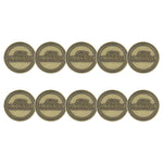 ahead - Woodside Golf Course Ball Markers (WOODSIDE-BRSS)