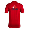 adidas - T-shirt Dri-Fit à manches courtes d'avant-match Toronto FC pour homme (IP0926)