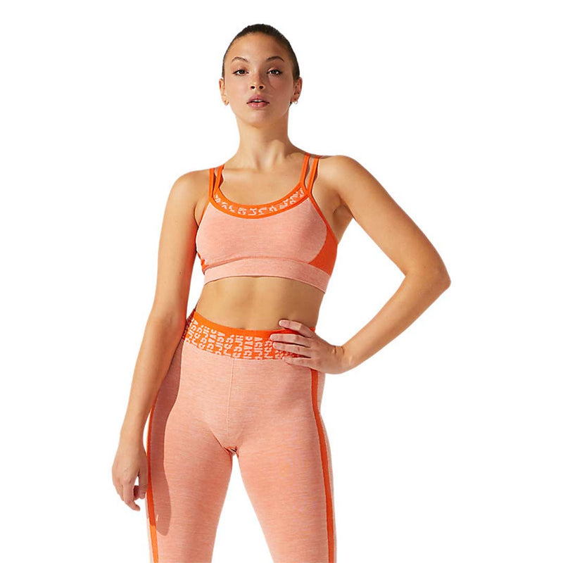 Asics - Women's Cropped Logo Seamless Bra (2032B791 800)