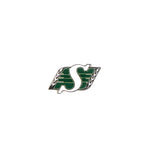 LCF - Épinglette autocollante du logo des Roughriders de la Saskatchewan (CSALOGS)