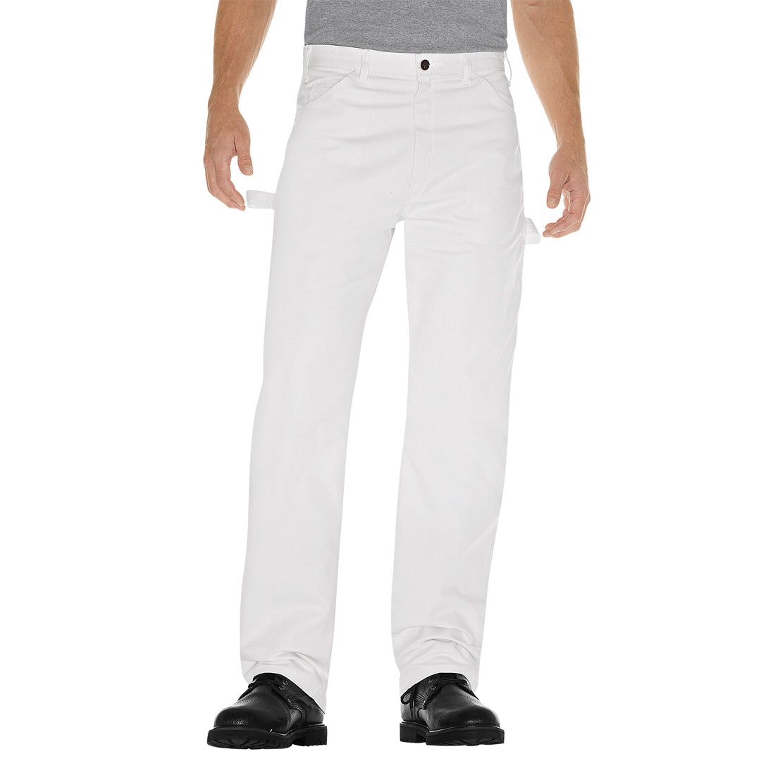  Dickies Industrial Wear 1953 36W by 34L Men's Relaxed Fit  Cotton Utility Painters Pants, White : Clothing, Shoes & Jewelry