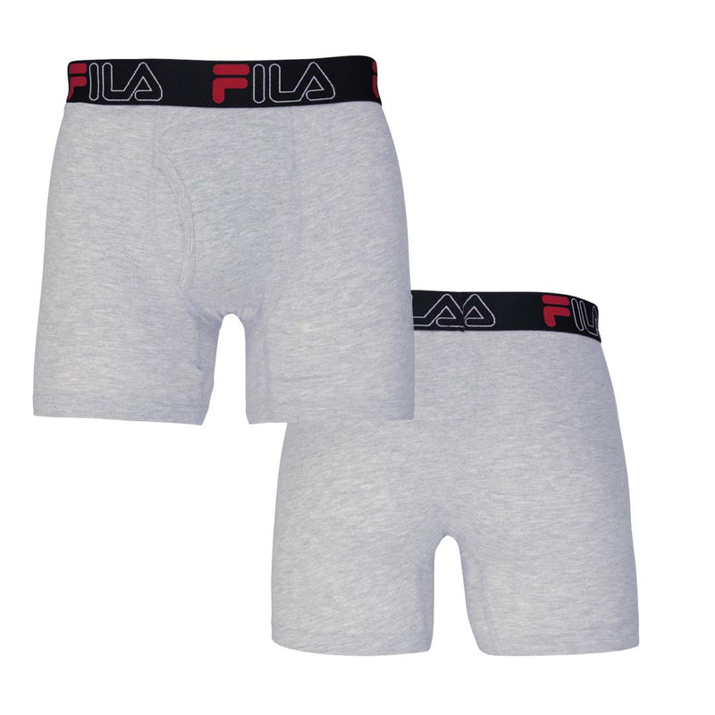 FILA - Lot de 4 boxers pour homme (FM412BXCS28 020)