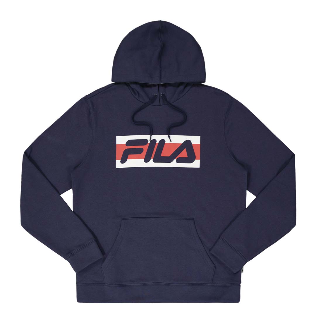 Fila navy blue clearance hoodie