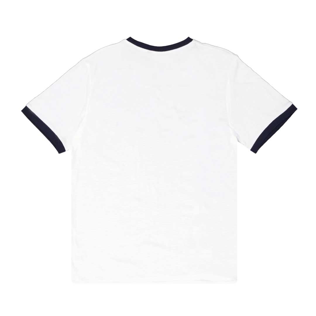 FILA - Men's Slim T-Shirt (LM936271 100) Wht/Nvy / M