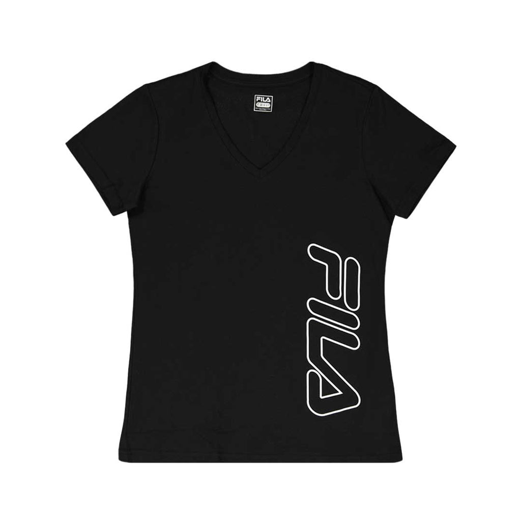 FILA - Women's Barkita V-Neck Tee (SW13B601 001)