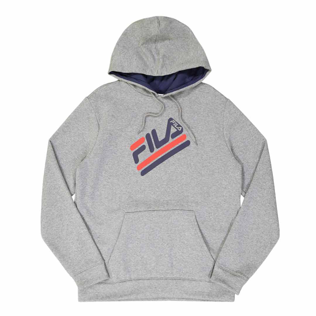 Fila hoodie mens grey deals