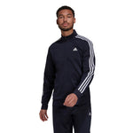 adidas - Haut de survêtement en tricot à 3 bandes pour homme (H46100)