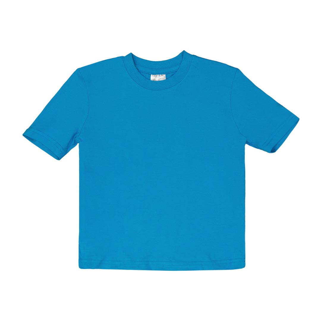 Kids Blank T Shirt BKNTB5351TRQ 44