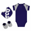 Kids' (Infant) TCU Horned Frogs 50 Yard Set (KQ413Z5 1G)