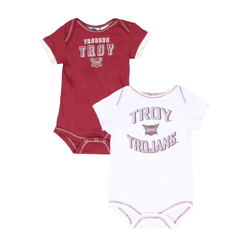 Kids' (Infant) Troy Trojans 2 Pack Creeper (KW42LYD 4J)