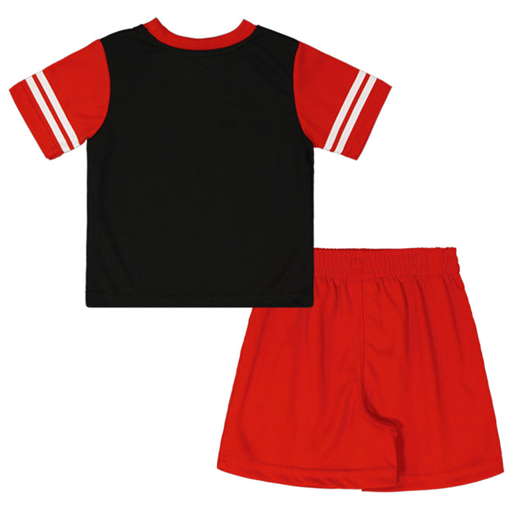 NBA - Kids' (Toddler) Portland Trail Blazers Top/Short Set (KT24BBF TB) Red/Blk / 4T