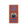 NHL - Épinglette de bannière de la division Smythe des Oilers d'Edmonton 1985 (OILSMY85)