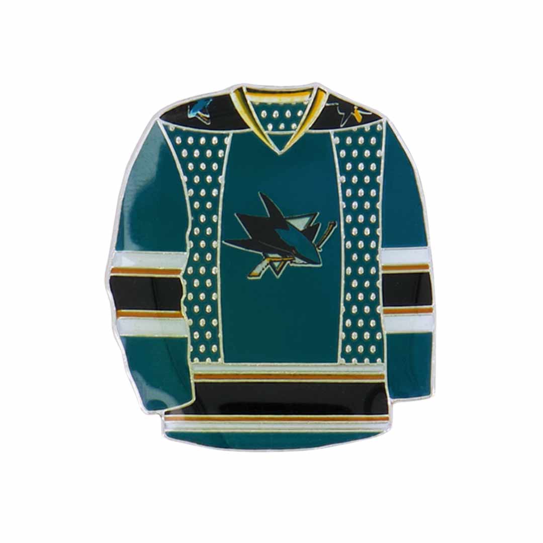 NHL San Jose Sharks Jersey Pin Dots SHAJPD2 SVP Sports