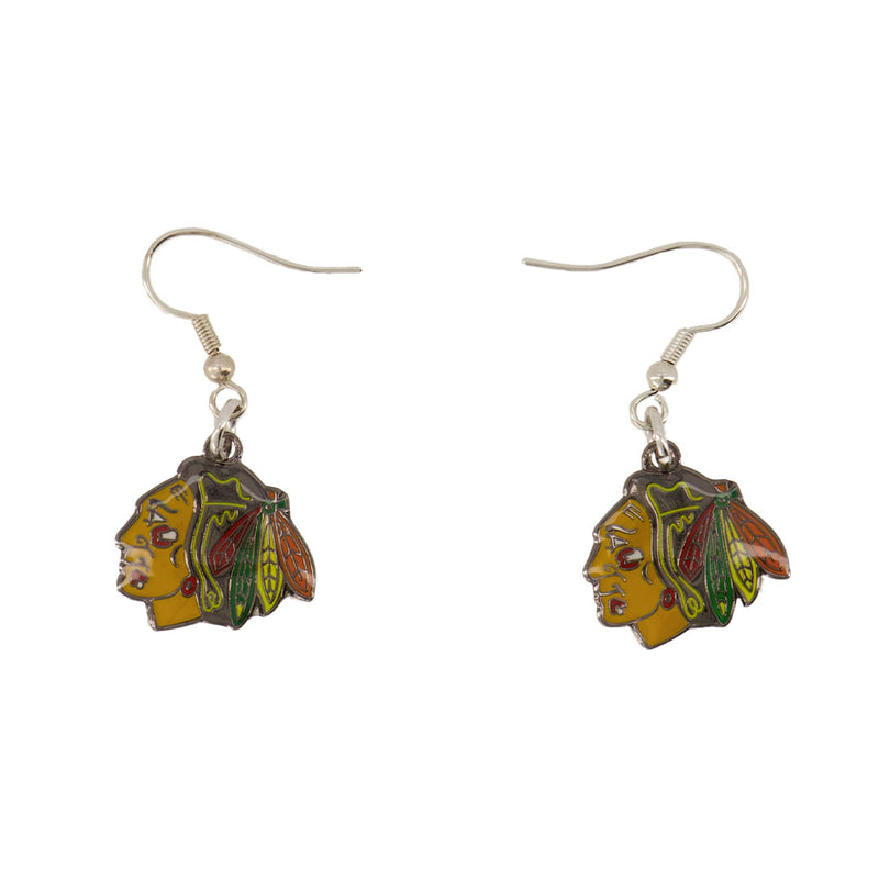 NHL - Boucles d'oreilles Chicago Blackhawks (BLAEAR)