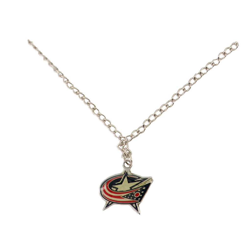 NHL - Columbus Blue Jackets Earrings/Necklace Combo (BLUEARNEC)