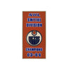 NHL - Oilers d'Edmonton 1984 Smythe Division Bannière Pin Sticky Back (OILSMY84S)