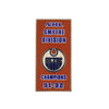 NHL - Épinglette de bannière de la division Smythe des Oilers d'Edmonton 1992 (OILSMY92)