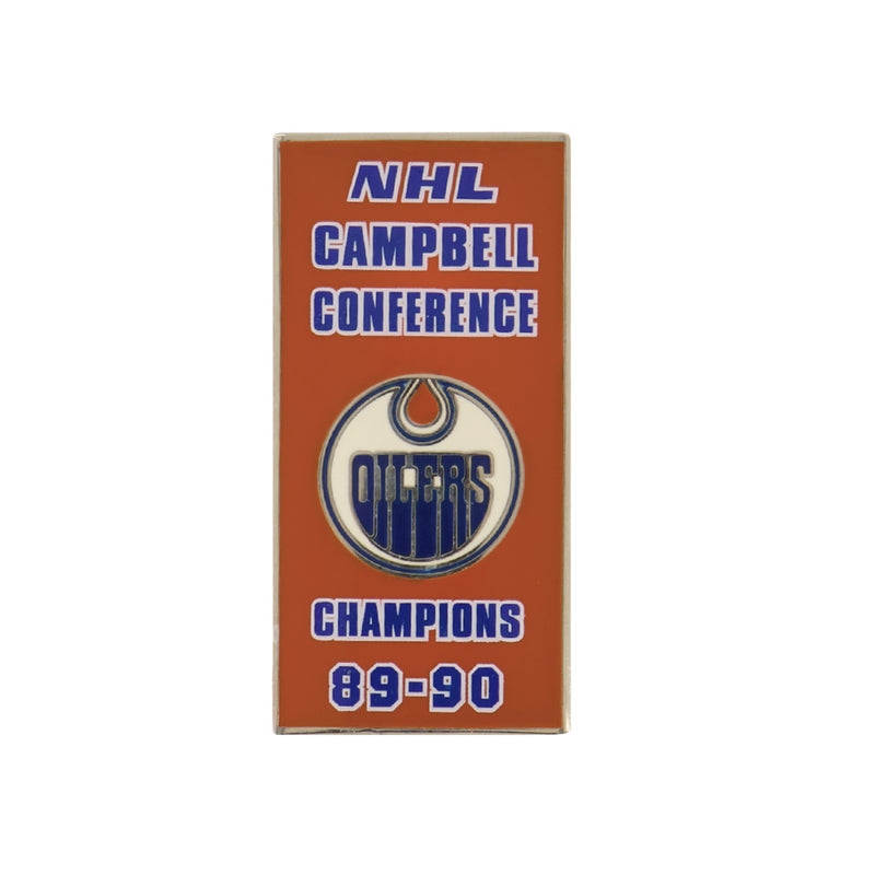 NHL - Division des Oilers d'Edmonton Sticky Back 1990 (OILCAM90S)