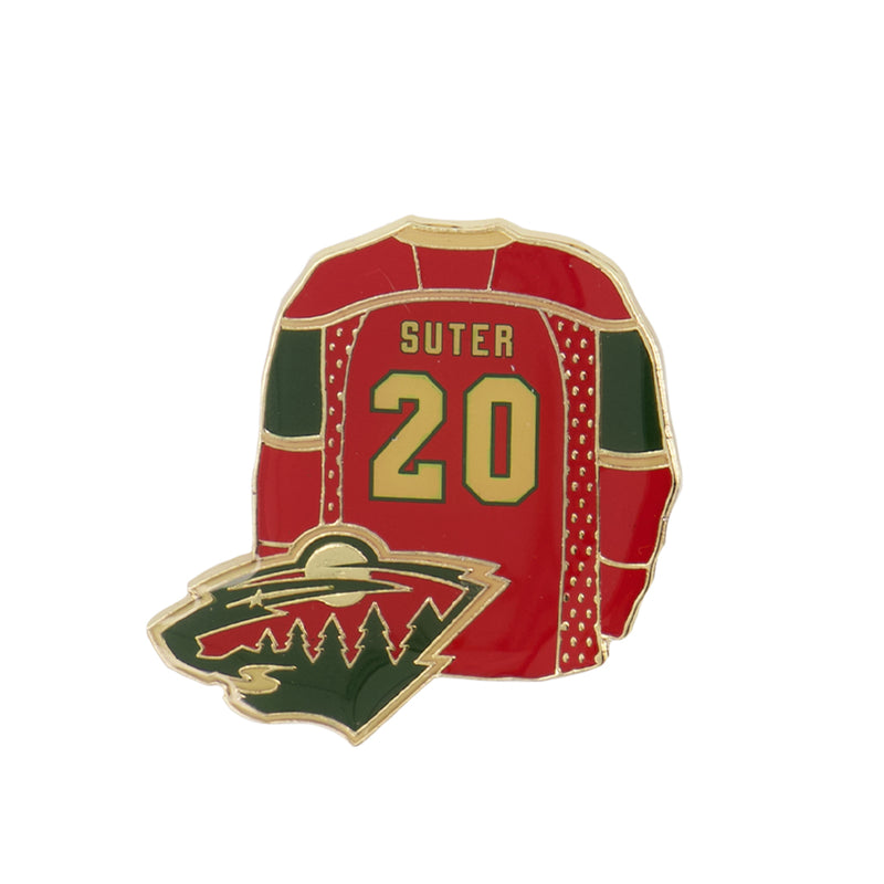 NHL - Épinglette Minnesota Wild Suter Jersey (WILJEA20)