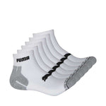 Puma - Men's 6 Pack 1/4 Crew Socks (P116381 107)