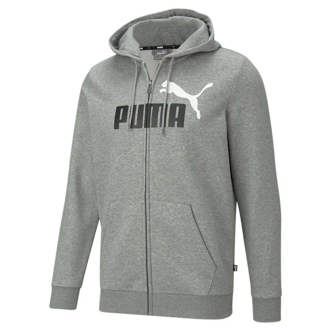 Puma Men s Essentials Two Tone Full Zip Hoodie 586760 03