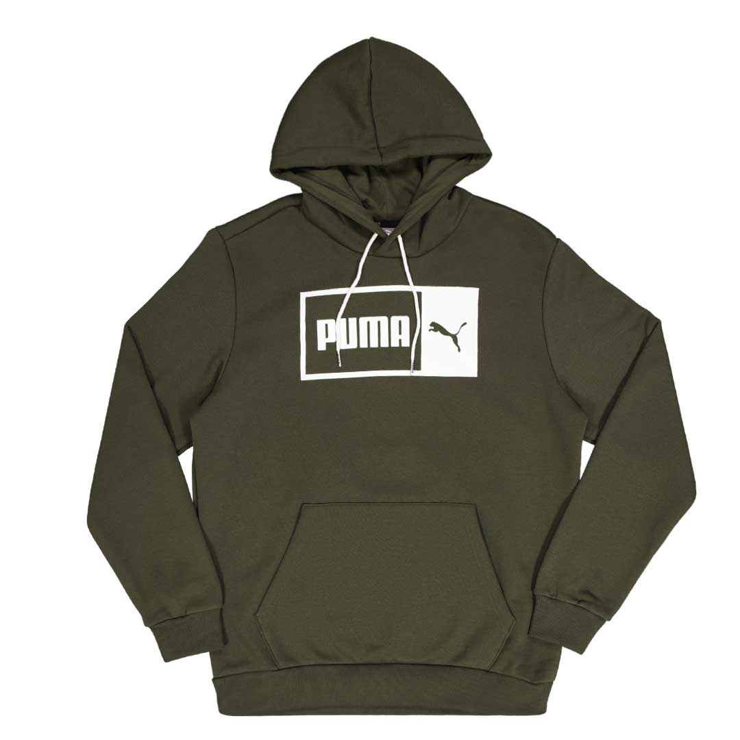 Puma core hot sale logo hoodie