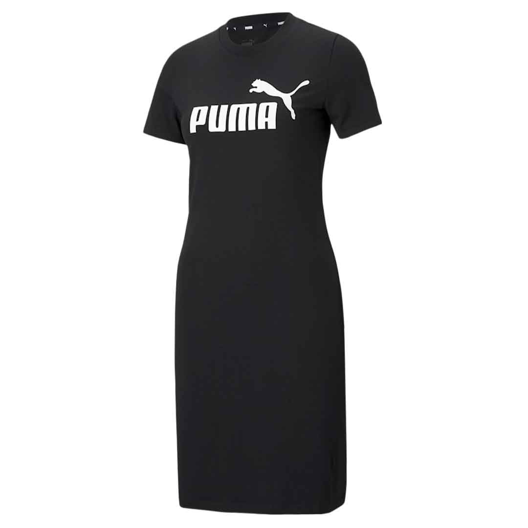 Puma Women s Essentials Slim Tee Dress 848349 01 SVP Sports