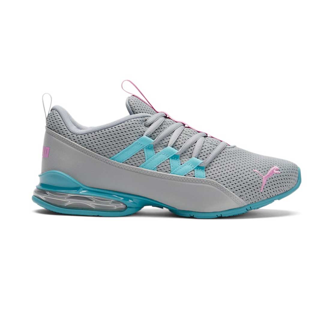 Puma Women s Riaze Prowl Pop Shoes 377271 02 Gry Pnk Bby W7.5