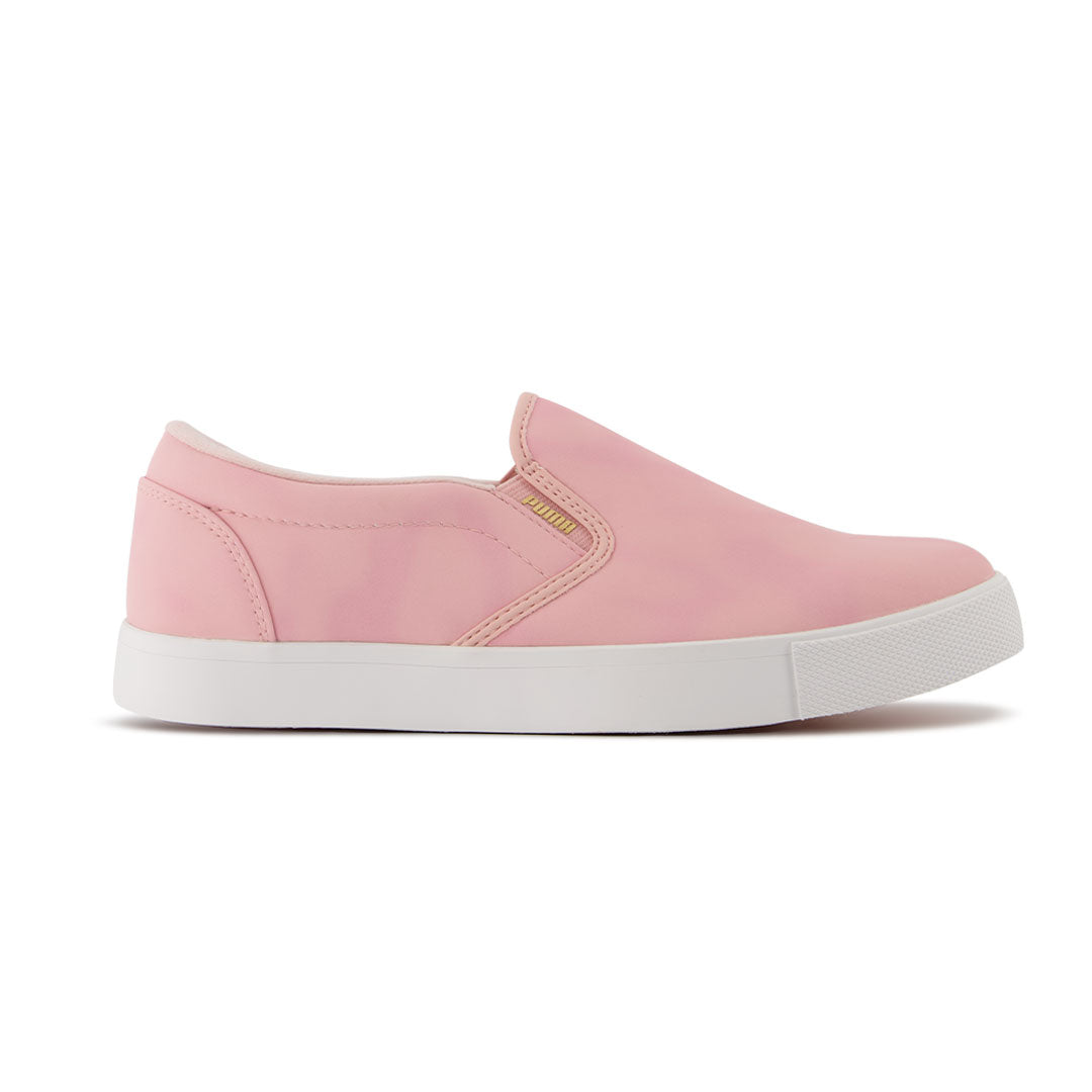 Pink sale slip ons