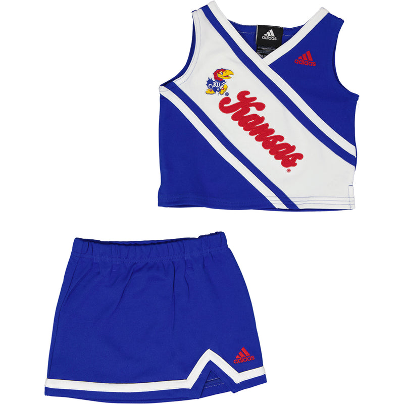 Ensemble de pom-pom girl 2 pièces Kansas Jayhawks pour filles (tout-petits) (R448TQ 95N)