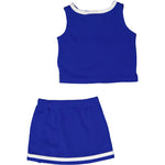 Girls' (Toddler) Kansas Jayhawks 2 Piece Cheerleader Set (R448TQ 95N)