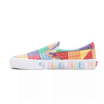 Vans - Chaussures à enfiler classiques Pride unisexe (33TB3WJ)