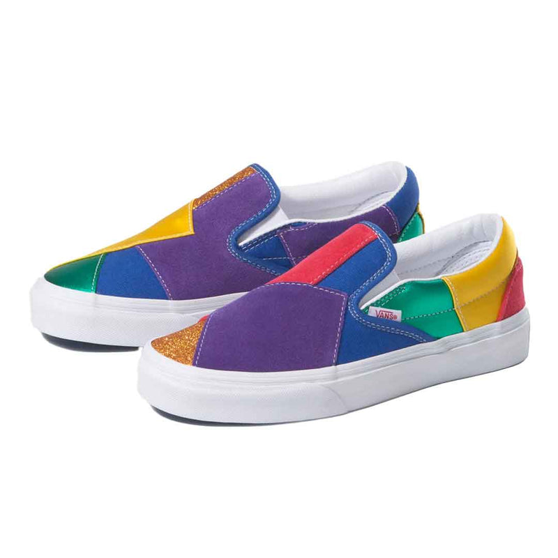 Vans - Chaussures à enfiler classiques Pride unisexe (33TB44B)