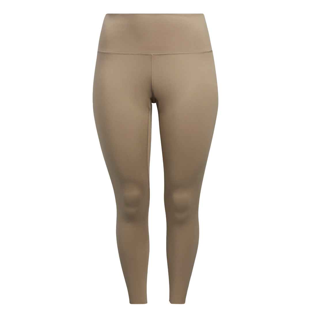 Adidas Women s Yoga Lux Studio 7 8 Leggings HF5948 Light Brown 3X