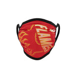 NHL - Lot de 3 masques pour enfants (jeunes) Flames de Calgary (HK5BOFEFK-FLM)