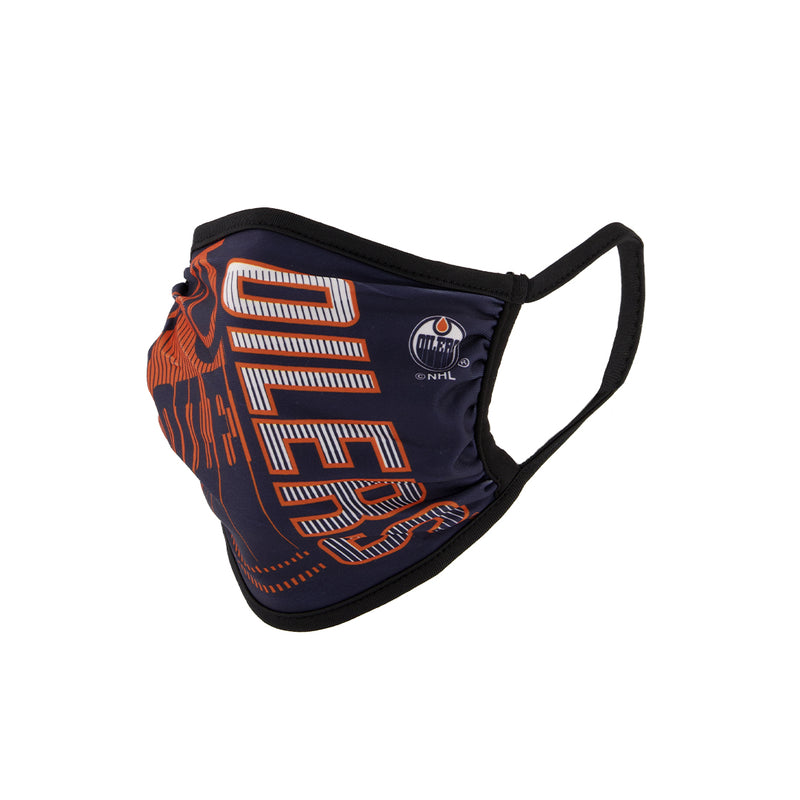 NHL - Lot de 3 masques pour enfants (jeunes) Oilers d'Edmonton (HK5BOFEFK-OIL)